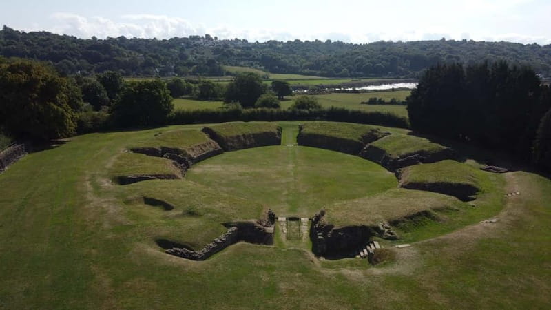 From Cardiff: Caerleon, Tintern Abbey and Three Castles Tour - Tintern Abbey Ruins: The Wye Valley Setting and Photo-Worthy Quiet