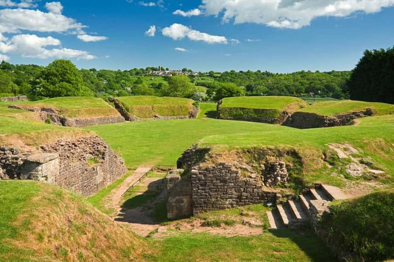 From Cardiff: Caerleon, Tintern Abbey and Three Castles Tour - Caerleon Roman Amphitheatre and Museum: When Roman Britain Feels Real