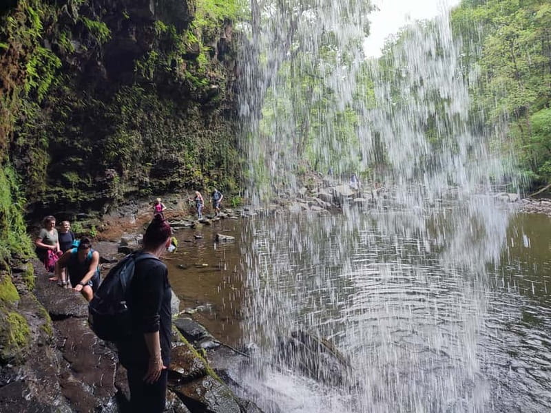 From Cardiff: Guided Hike to 6 Waterfalls in Brecon Beacons - Lunch, the pop-up cafe season, and keeping warm on wet days