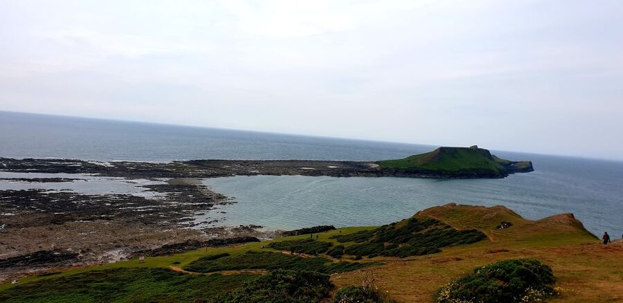 From Cardiff: Mumbles and Gower Peninsular Tour - Worms Head and Rhossili Bay: where the views feel huge