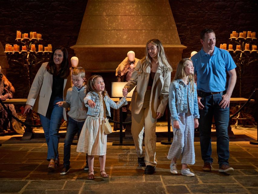 From Dublin: Game of Thrones Studio Tour with Coach Transfer - Winterfell, Dragonstone, and King’s Landing: how the studio route builds suspense