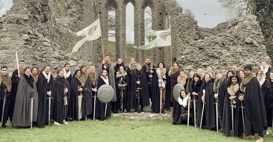 From Dublin: Game of Thrones Winterfell Locations Tour - Stark cloaks, metal swords, and why the props actually add value