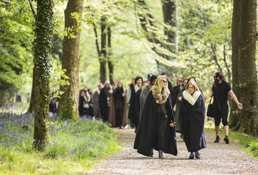 From Dublin: Game of Thrones Winterfell Locations Tour - Tollymore Forest Park: the direwolf woods and White Walker energy