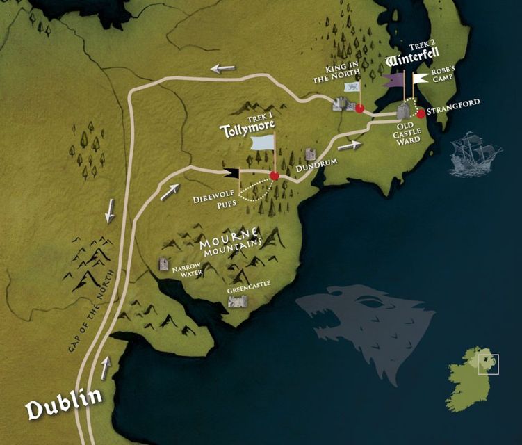 From Dublin: Game of Thrones Winterfell Locations Tour - Strangford lunch break: fuel up before the Winterfell and Riverlands walking