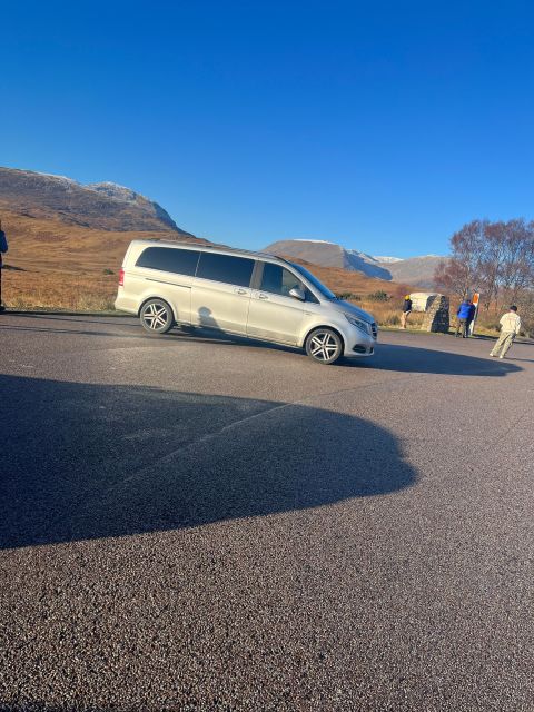 From Edinburgh: 2-Day Ultimate Highland Tour with Hotel - Inside the Mercedes V-Class, The Trip Feels Less Exhausting