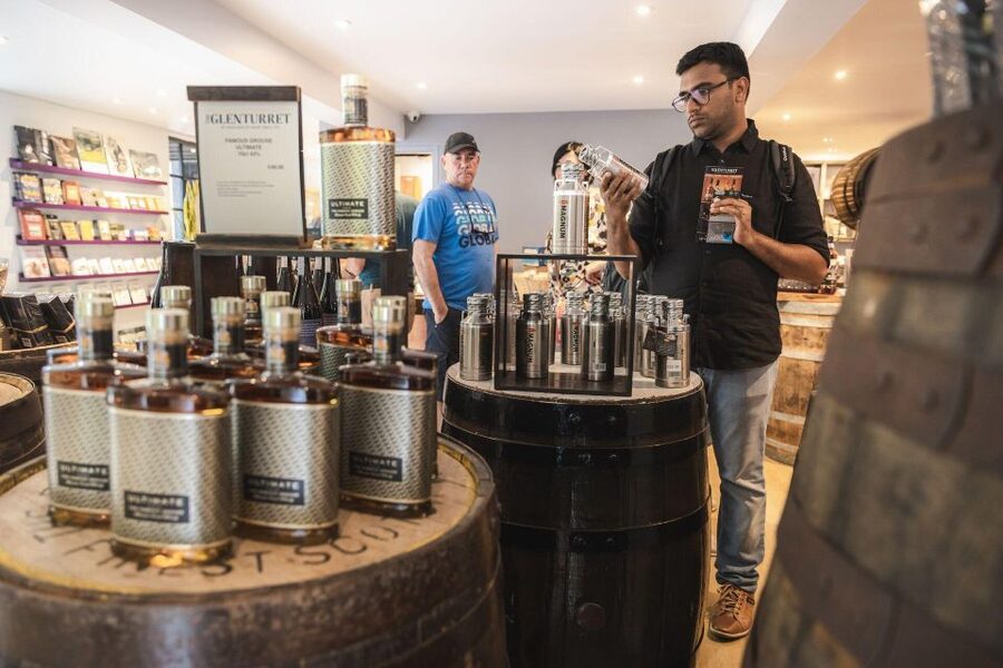 From Edinburgh: Full Day Scottish Highlands and Whisky Tour - Glenturret Distillery and the whisky tasting moment that many people book for
