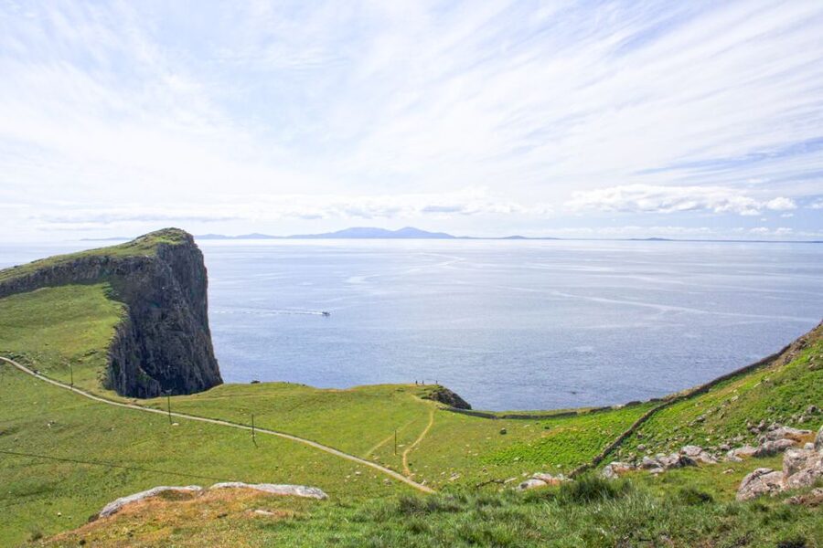 From Edinburgh: Isle of Skye 3-Day Tour with Accommodation - Leaving Skye: Cuillin Hills views, Loch Duich, and the Five Sisters again