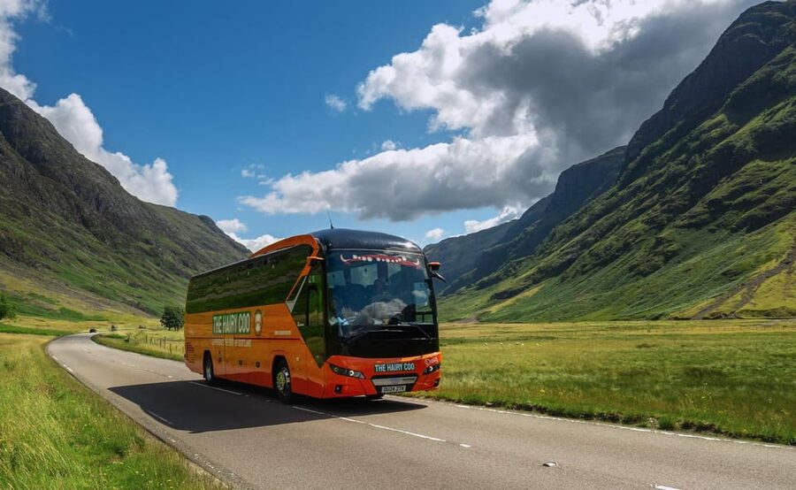 From Edinburgh: Loch Ness, Glencoe & Scottish Highlands Tour - Callander, Glencoe, and Rannoch Moor: the quick-hit scenery section