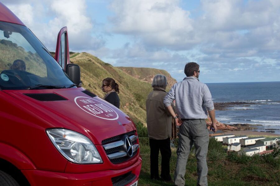 From Edinburgh: Viking Coast & Alnwick Castle Day Tour - The Lindisfarne Castle Walk, Great Photos With Real Footwork
