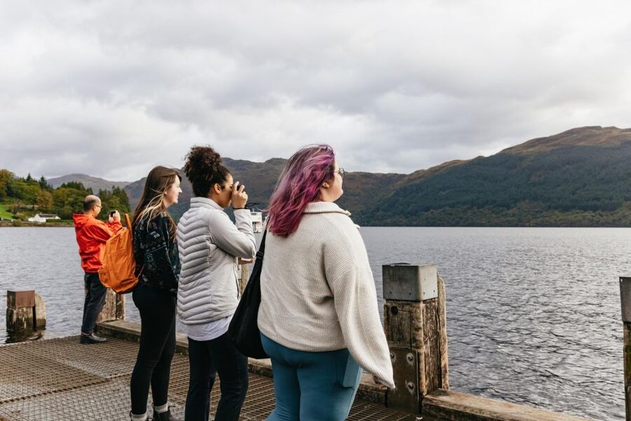 From Glasgow: Oban, Glencoe, Highland Lochs & Castles Tour - Loch Lomond and Ben Lomond Views That Start the Day Strong