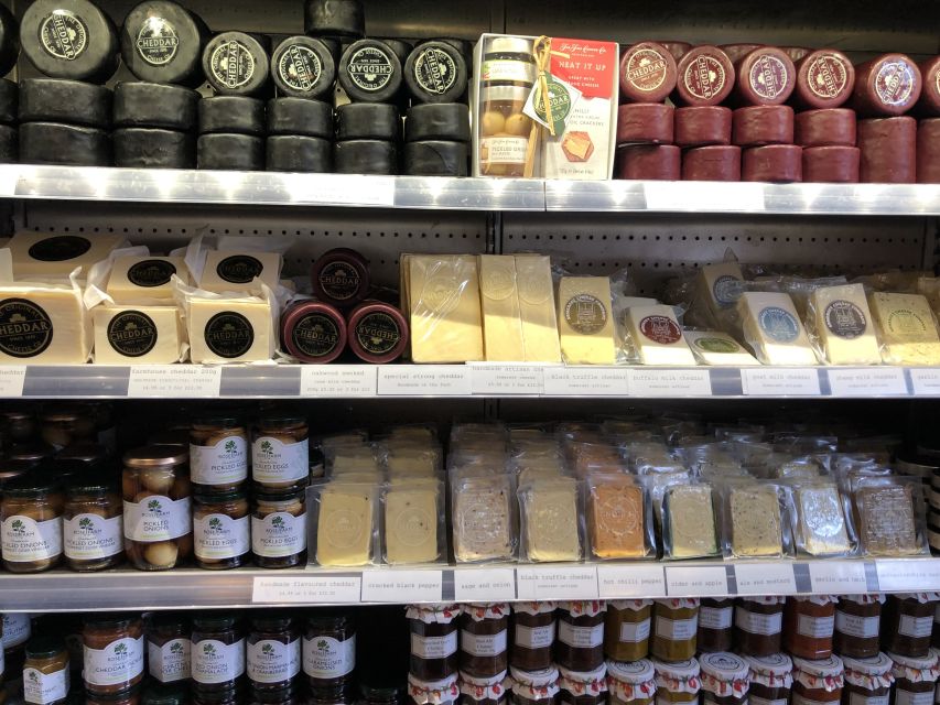 From London: Glastonbury and Cheddar Gorge Guided Day Trip - Cheddar stop: shops, the gorge, and choosing what matters most