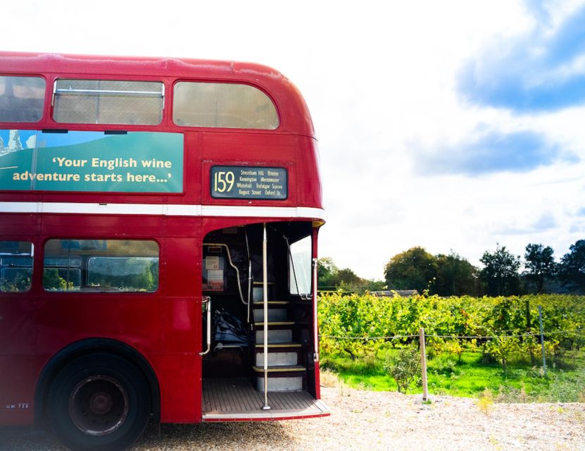 From London: Vintage Bus Wine Tour with Return Train Tickets - Key things to know before you go