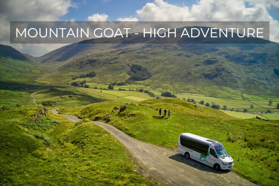 From Windermere: Mountain Passes & Muncaster Castle - Hardknott Pass and the Roman Fort: where the road gets intense