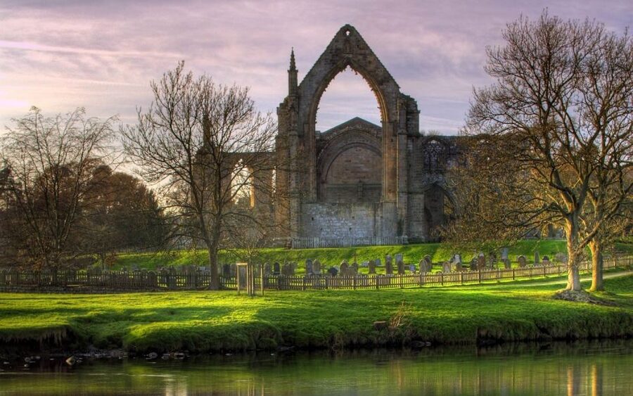 From York: Herriot and Yorkshire Dales Day Trip - Bolton Abbey ruins and the stepping stones moment