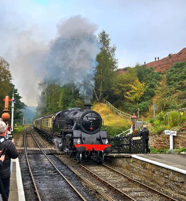 From York: North Yorkshire Moors, Whitby w/ Steam Train Ride - Helmsley Break Time, Plus the Feel of a Real Village Day