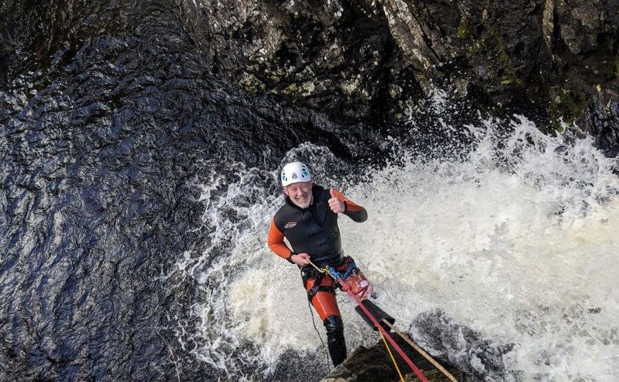 Galloway: Canyoning Adventure Experience - The guides: Mike sets the fun tone, Joe backs it up