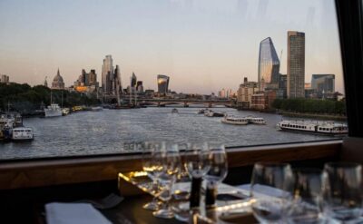 Gastronomic 6-course fine-dining dinner on Luxury London Bus