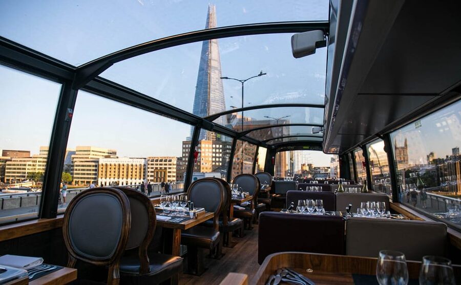 Gastronomic 6-course fine-dining dinner on Luxury London Bus - Wine pairing expectations, and how to handle a “light” pour