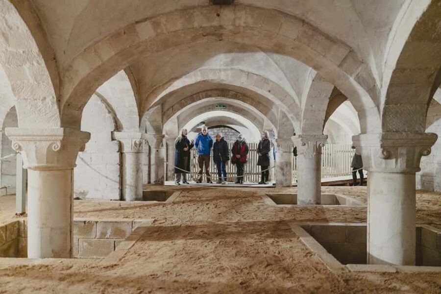 Gloucester Cathedral: Crypt Tour - The South Transept Staircase: Your First Clue This Isn’t a Normal Room