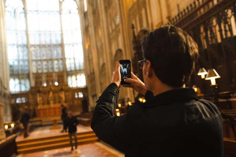 Gloucester Cathedral: Highlights Tour - Entering Gloucester Cathedral from the Great West Door