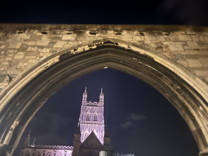 Gloucester: Ghost-Themed Guided Walking Tour - Gloucester Cathedral, Gothic features, and reports of monk-linked activity