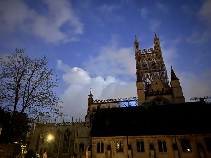 Gloucester: Ghost-Themed Guided Walking Tour - College Court and Pinchbelly Alley, where the stories feel close