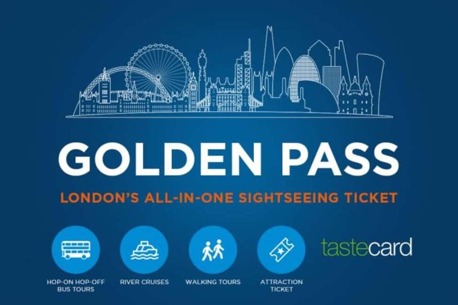 Golden Pass - London's All-In-One Sightseeing Ticket - Golden Pass, what you’re really buying in one day