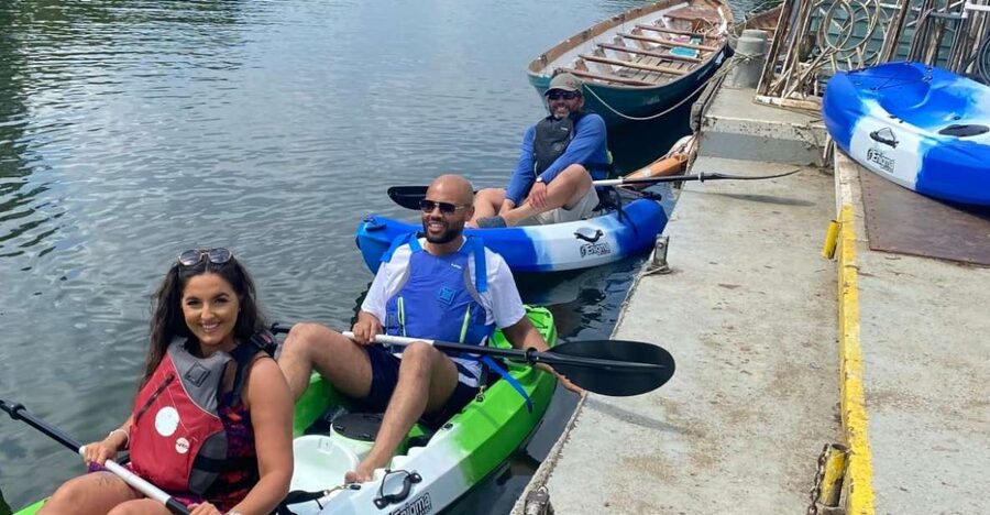 Group Kayak Experience on the beautiful Thames at Richmond - Safety Briefing and River Training Near Richmond Bridge