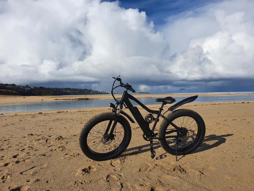 Hayle: 4-Hours Fat-Tyre E-Bike Hire - Getting Fitted and Briefed: Helmets, Water, and the Safety Stuff Done Right