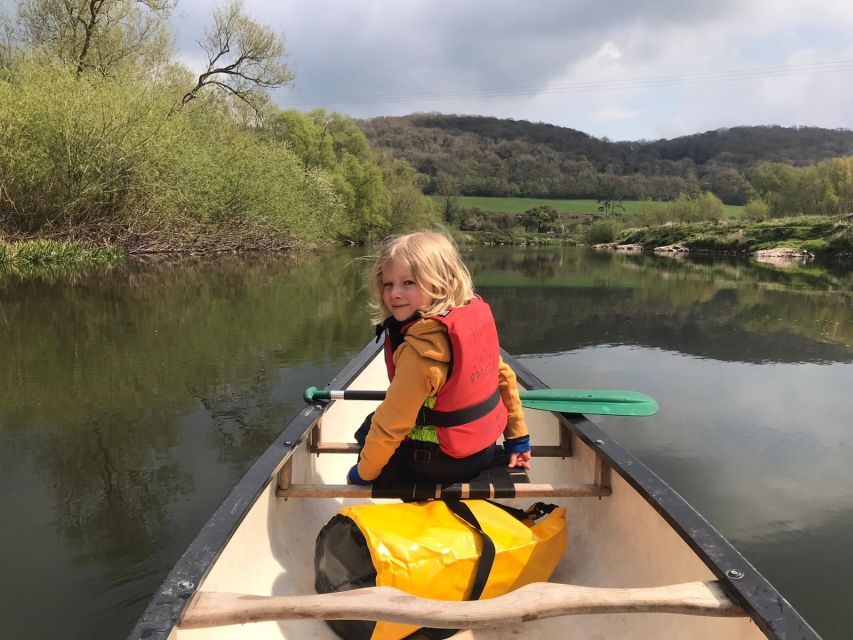 Herefordshire: River Wye Half day unaccompanied canoe trip - Hoarwithy Safety Briefing: Strokes, Maneuvering, and Hazard Spotting
