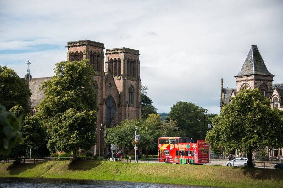Inverness: City Sightseeing Hop-On Hop-Off Bus Tour - The Route Plan: City Center, Churches, Castle Views, Canal Country
