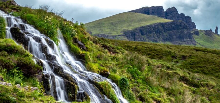 Isle of Skye Driving Tour from Portree with an APP - Lealt Falls and Kilt Rock: the sounds you can’t fake