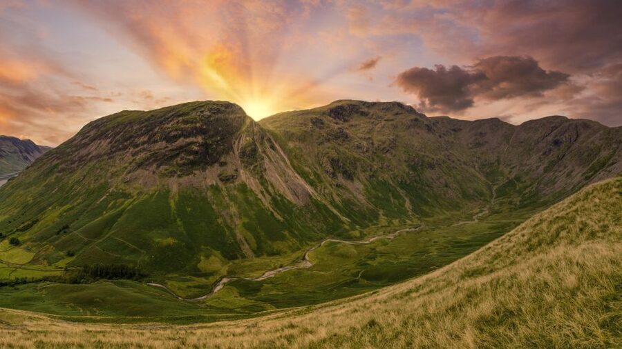 Literary Lake District: Online Road Trip Travel Guide - Wasdale Head and Scafell Pike: one iconic mountain walk day
