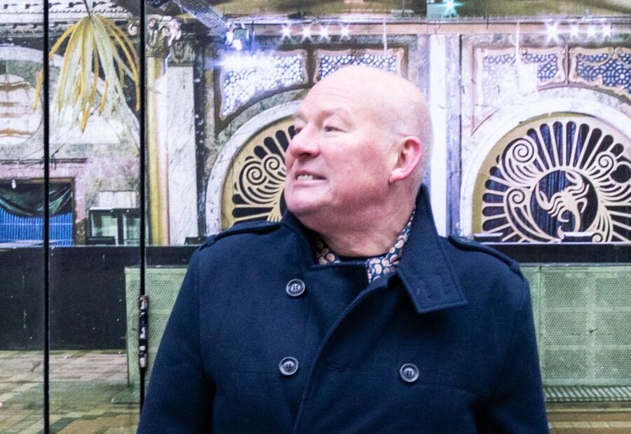 Liverpool: 1980s Music Walking Tour with Guitarist "Nasher" - The end scene at a central pub: questions, photos, and signatures