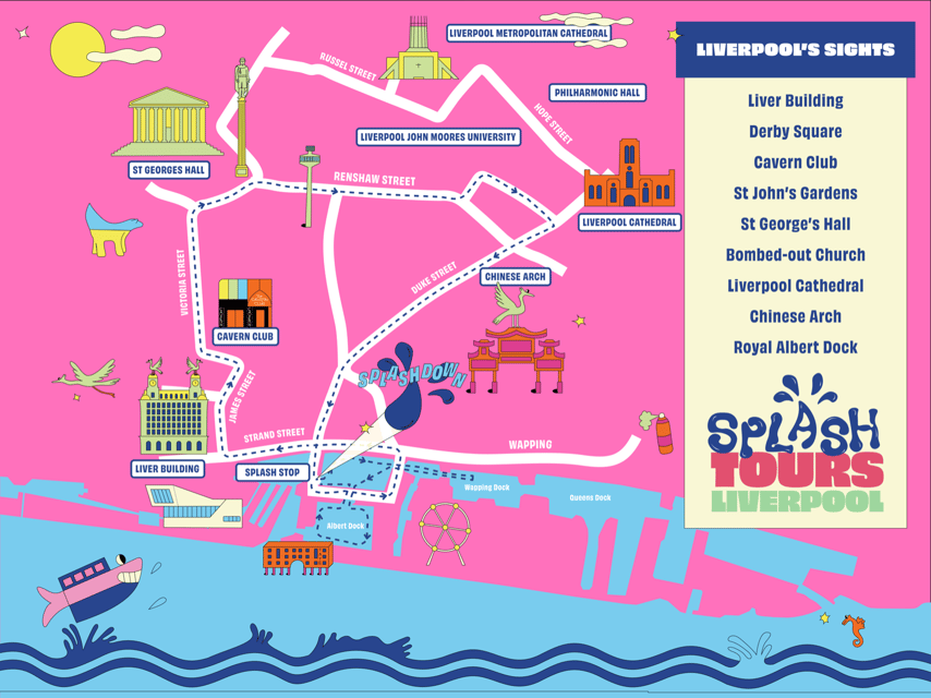 Liverpool: Amphibious Tour and Royal Albert Dock Splashdown - What to wear and what rules to follow