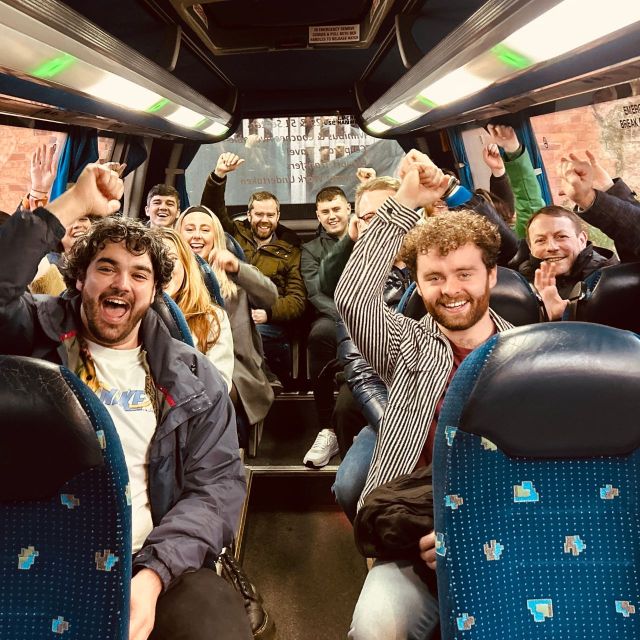 Liverpool: Brewery Bus Tour with 12 Beer and Pizza - Behind-the-scenes access, beer sommelier time, and what you’ll learn