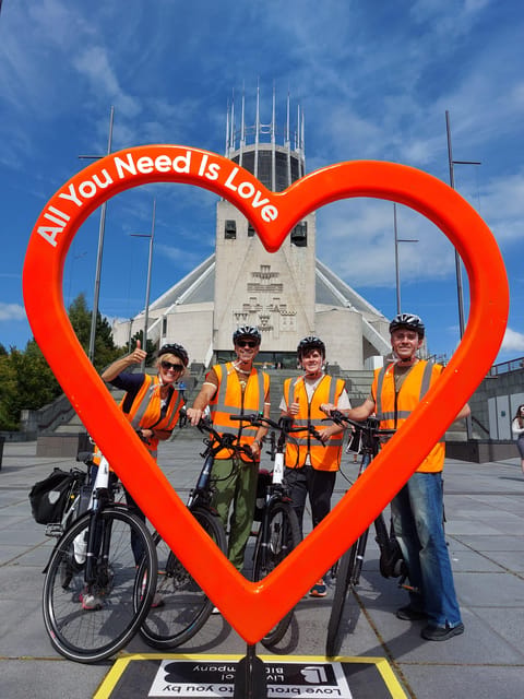 Liverpool: City Centre Highlights Tour on eBikes - Starting point at Liverpool Cycle Tours Ltd, Kings Dock Street