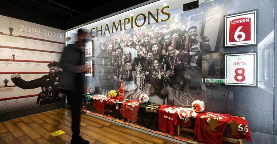 Liverpool Football Club: Museum Ticket - Champions: Reliving the Premier League Winning Season in a New Interactive Display