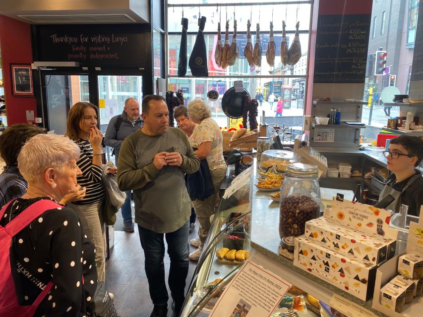 Liverpool: Guided Food and Drink Tour with Full Lunch - Bold Street food tasting, a range from familiar to surprising