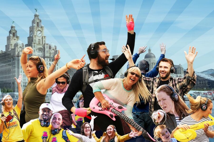 Liverpool: Silent Disco Adventure Tour - Walking through Liverpool with a soundtrack in your ears