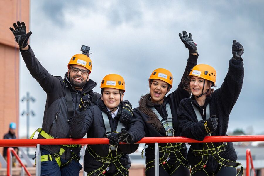 Liverpool: The Anfield Abseil & Liverpool FC Museum - Getting Up to Anfield’s Roof Ledge: The View Comes First