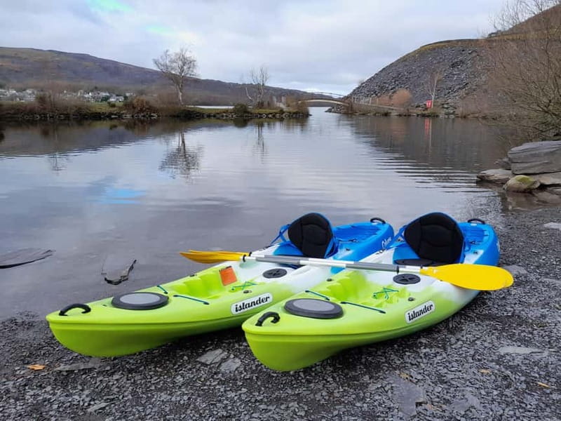 Llanberis: Llyn Padarn Kayak Rental with Equipment - Llyn Padarn kayaking: calm water, big mountain views