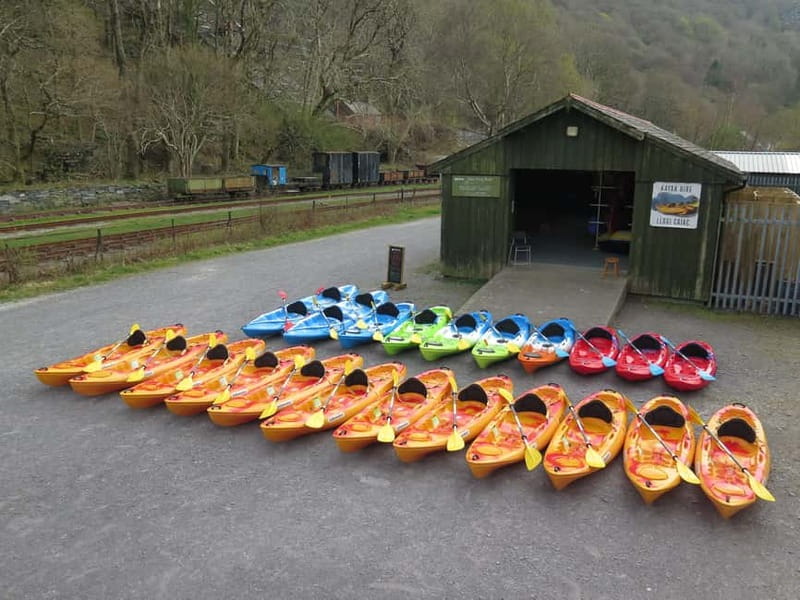 Llanberis: Llyn Padarn Kayak Rental with Equipment - Launch and the sheltered lagoons: get your bearings fast