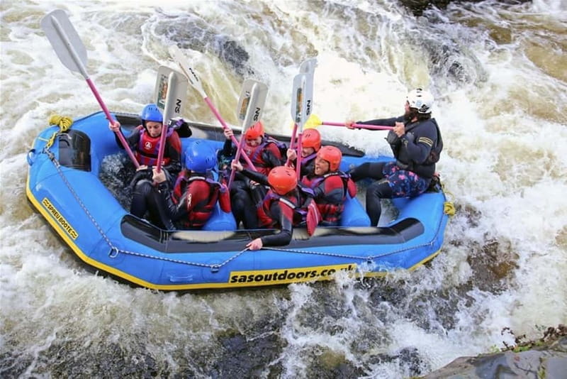 Llangollen: River Dee Whitewater Rafting Adventure - River Dee Whitewater in Llangollen: the quick feel of the ride