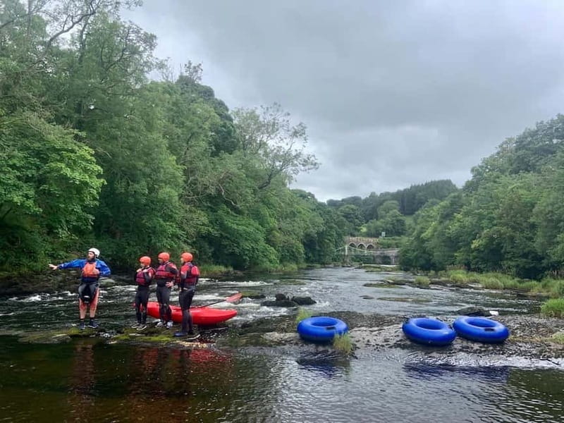 Llangollen: River Tubing in the Dee Valley - Meeting at Bearded Men Adventures HUB (You’ll Know Where to Go)