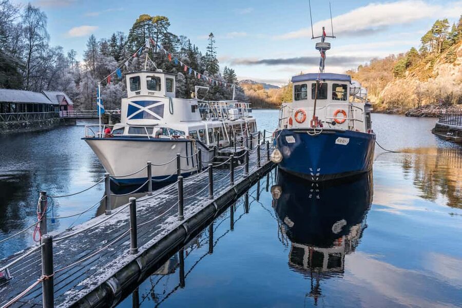 Loch Katrine – National Park Autumn/Winter Wonderland Cruise - Autumn gold versus winter wonderland: what changes on deck