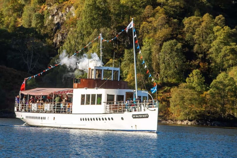 Loch Katrine – National Park Scenic Steamship Cruise - Accessibility on the Sir Walter Scott: what wheelchair users should expect