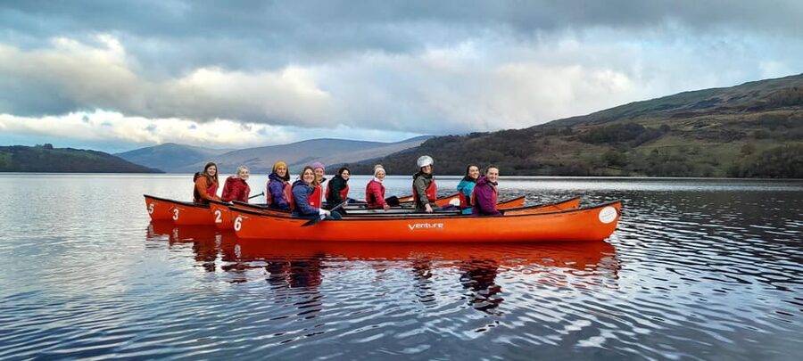 Loch Ness, Scenic 2.5 Hour Tour Guided Canoe Tour - A beach break, a short walk, and that waterfall stop