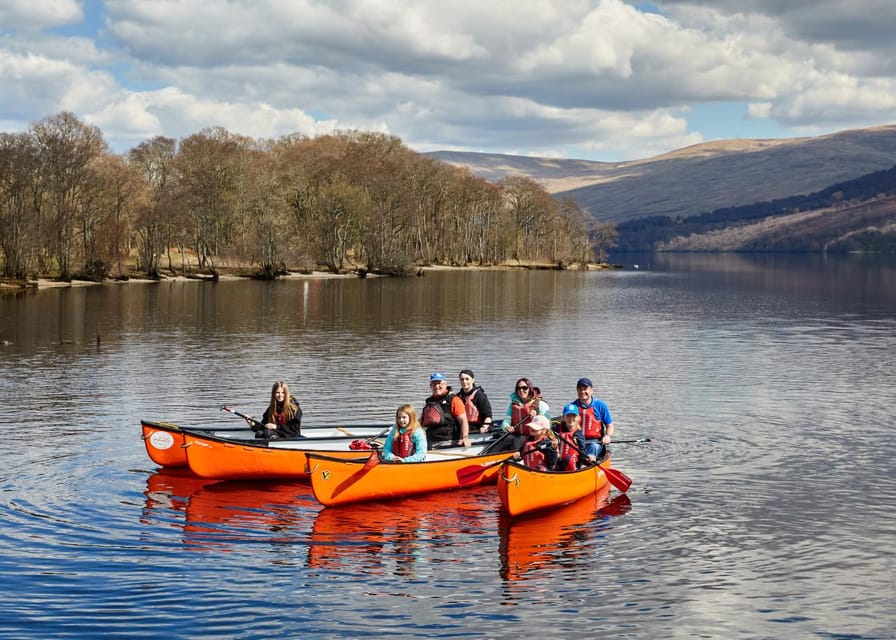 Loch Tay, 1.5-Hour Guided Discovery Canoe Tour - Canoes that feel steady, plus a simple paddling lesson