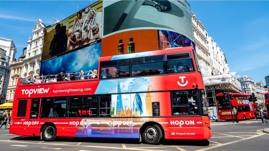 London: 24-Hour Hop-On Hop-Off Bus Pass - Boarding at Marble Arch or Piccadilly, then Point-and-Shoot Views